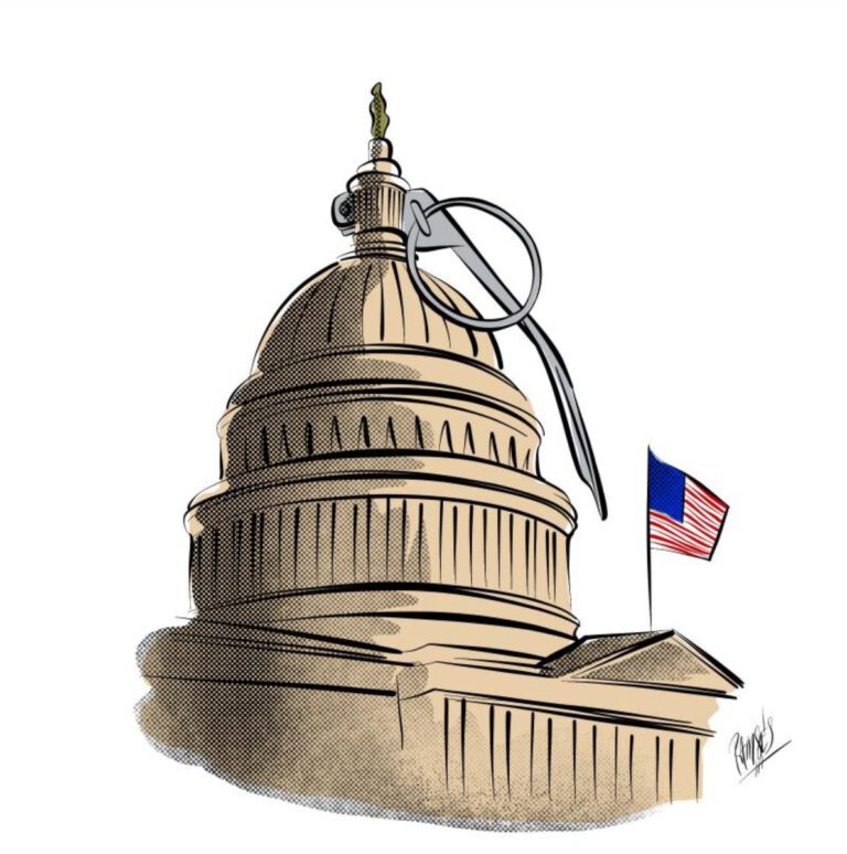 Invasion Of Capitol Hill Presents A Falling Apart American System