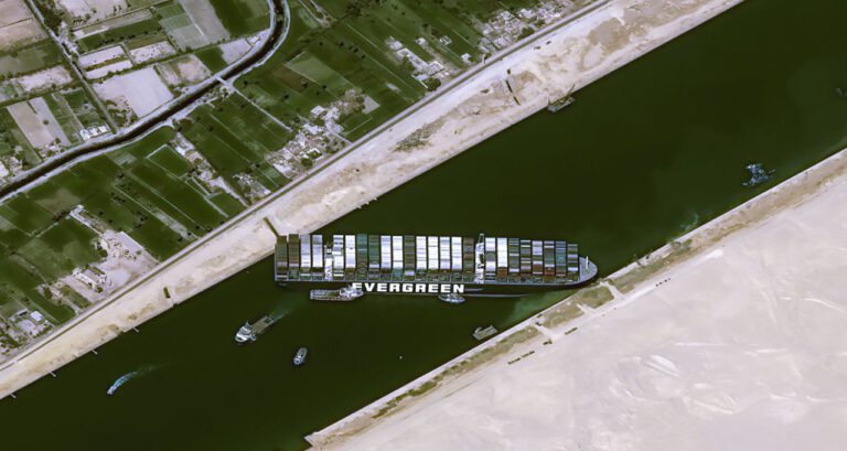 The Suez Canal Grips The Throat Of International Shipping More Than Supports The Latter