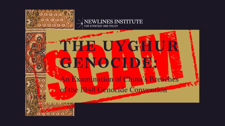 ‘Independent’ Report Claiming Uyghur Genocide Brought To You By Sham University, Neocon Ideologues Lobbying To ‘Punish’ China