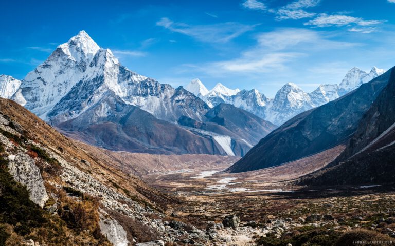 Himalaya als Höhepunkt der Erde