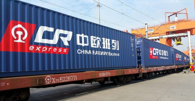 China-Europa-Expresszüge brechen neue Rekorde