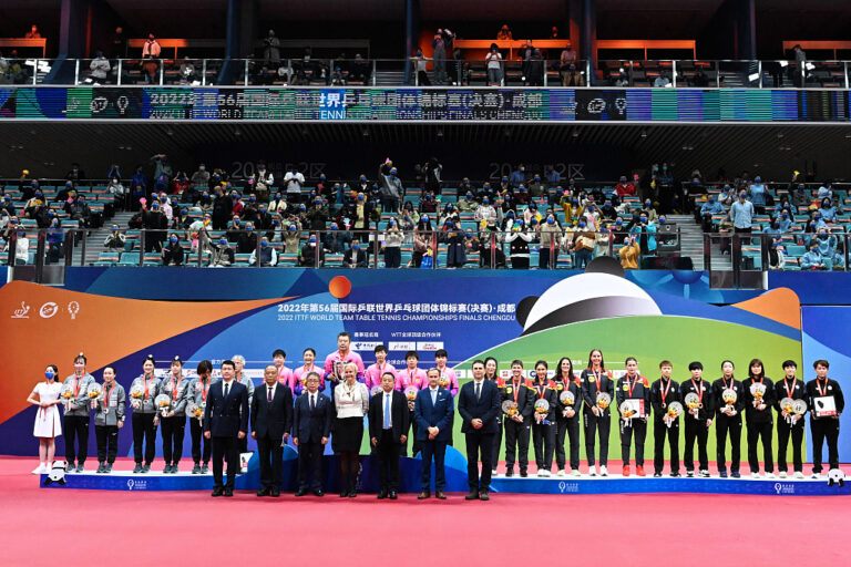 Männer-Tischtennis-WM in Chengdu: China besiegt Deutschland und gewinnt Gold