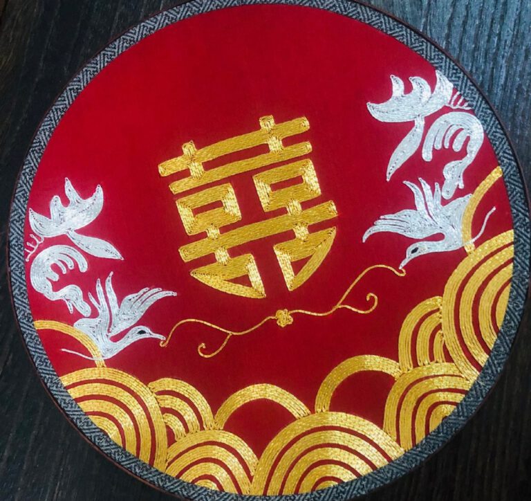 Chinesische Stickerei