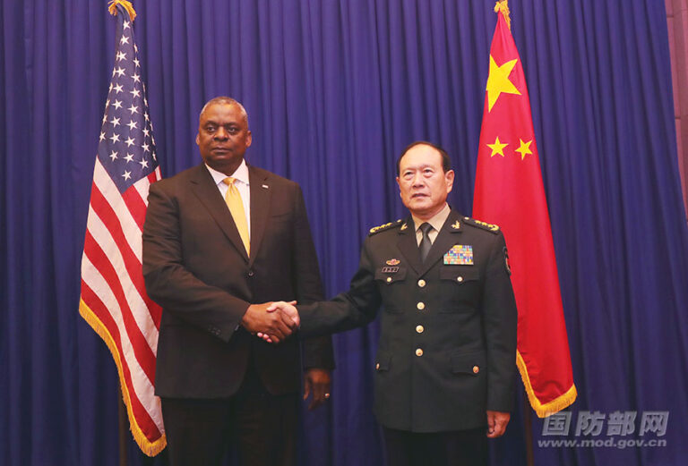Wei Fenghe trifft US-Verteidigungsminister