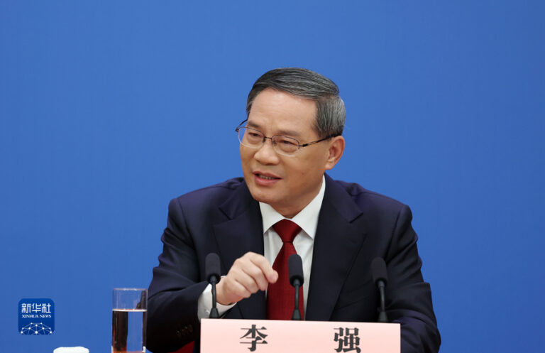 Ministerpräsident Li Qiang über Entwicklung und Wirtschaft Chinas