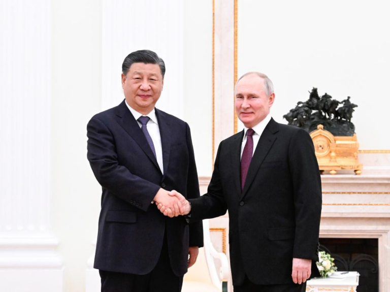 Xi Jinping trifft Wladimir Putin in Moskau