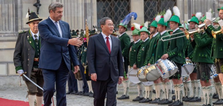 Chinesischer Ministerpräsident begrüßt Investitionen von mehr Unternehmen aus Bayern