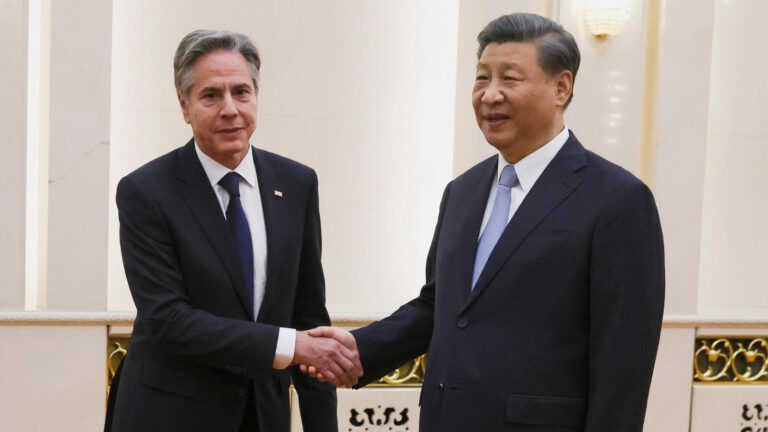 Xi Jinping trifft Anthony Blinken