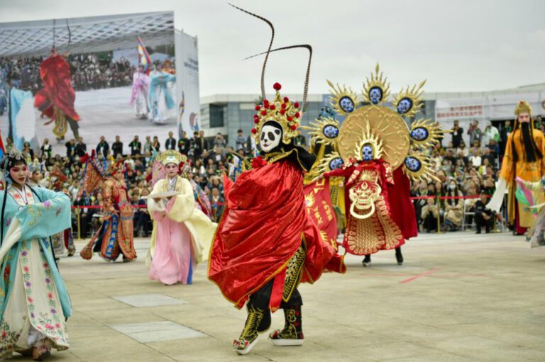 Großes Kulturereignis von immateriellem Kulturerbe in Chengdu