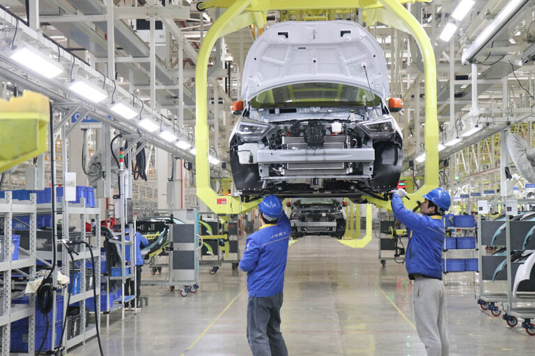 Chinas Automobilindustrie erzielt im ersten Quartal guten Start