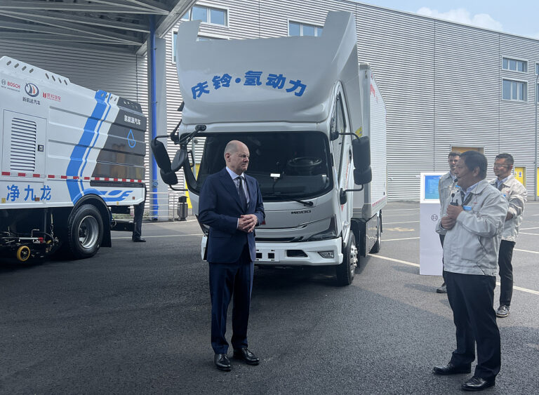 Olaf Scholz: Deutsch-chinesische Zusammenarbeit in Wasserstofftechnologie beeindruckend