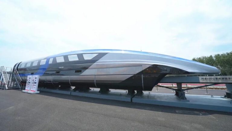 China Becomes the World’s Third 600 km/h Maglev Power