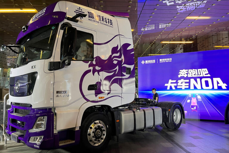 Why China’s Autonomous Driving Revolution Is Taking the Trucking Route